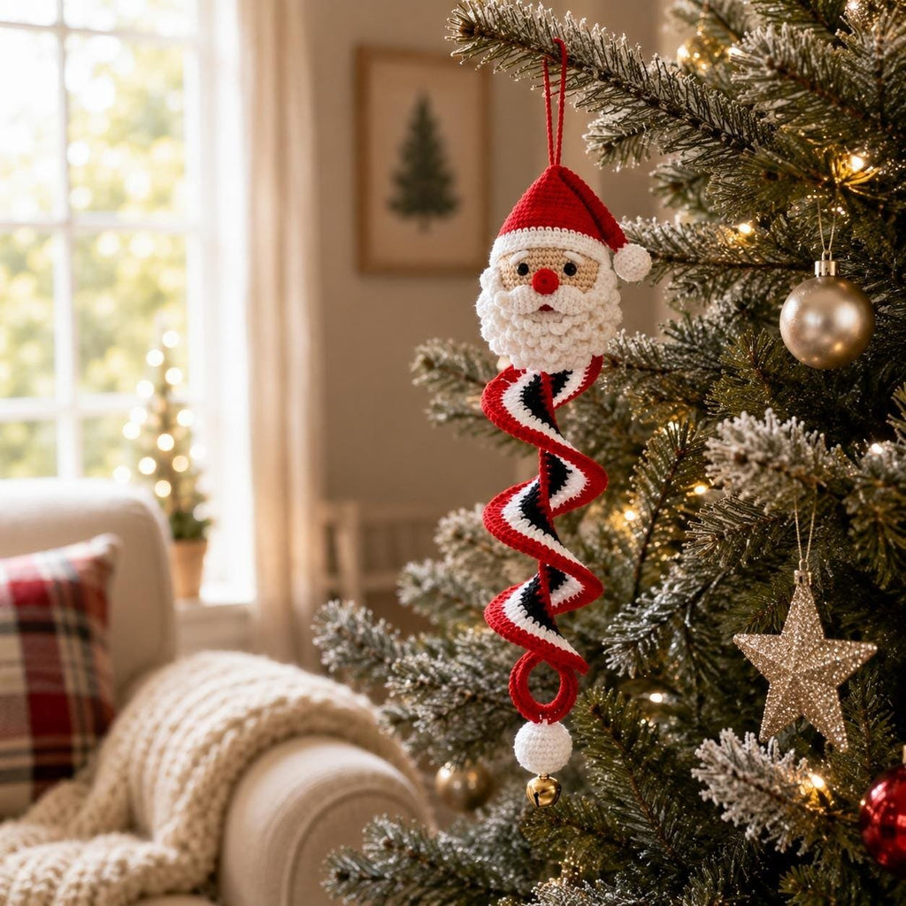 🔥HOT SALE🔥49% OFF - 🎅🌲Crochet Snowman Spiral Oranment DIY Kit