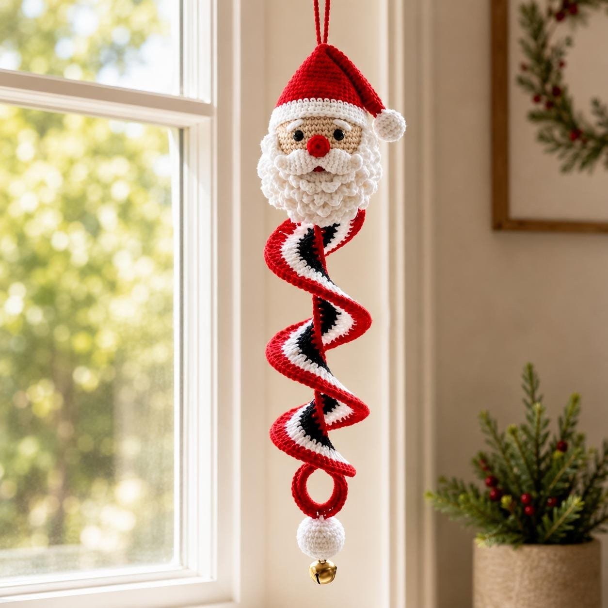 🔥HOT SALE🔥49% OFF - 🎅🌲Crochet Snowman Spiral Oranment DIY Kit