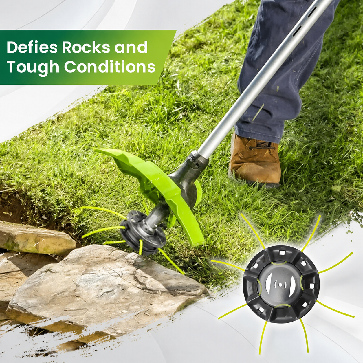 🚫 Stop fighting with weak plastic strings—grab the ultimate indestructible steel brush cutter at 50% OFF before our flash sale ends tonight! ⏳🔥