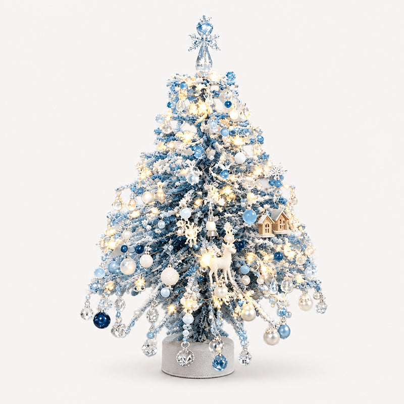 Mini Tabletop DIY Beaded Christmas Tree Craft Kit | Handmade Holiday Home Decor