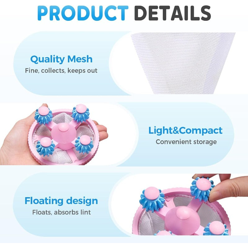 🚀 Say Goodbye to Lint & Pet Hair Forever! Upgrade Your Laundry Game with the 2026 Roller-Tech Lint Catcher
