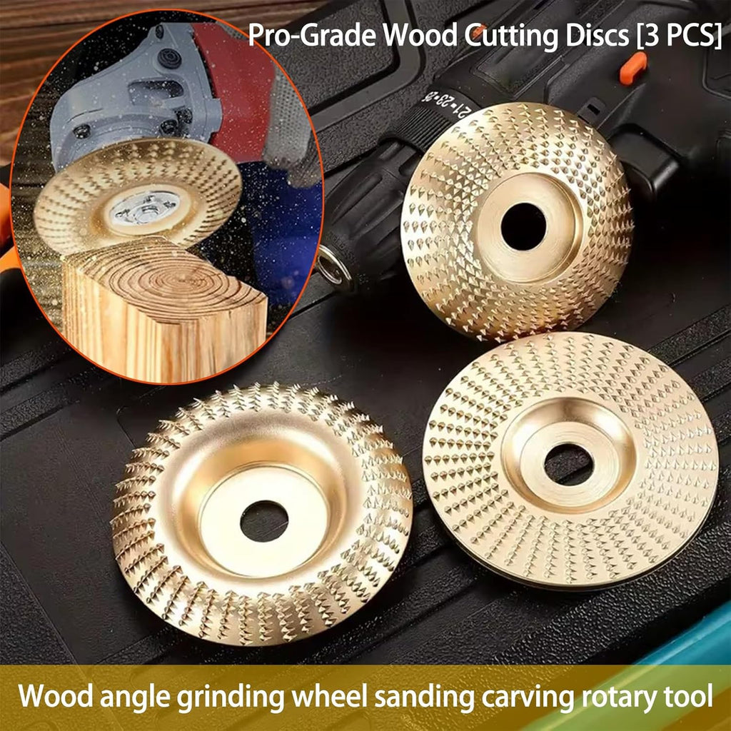 🎁 Buy 1 Get 2 Free 🛠️ 3PCS Wood Carving Disc Set