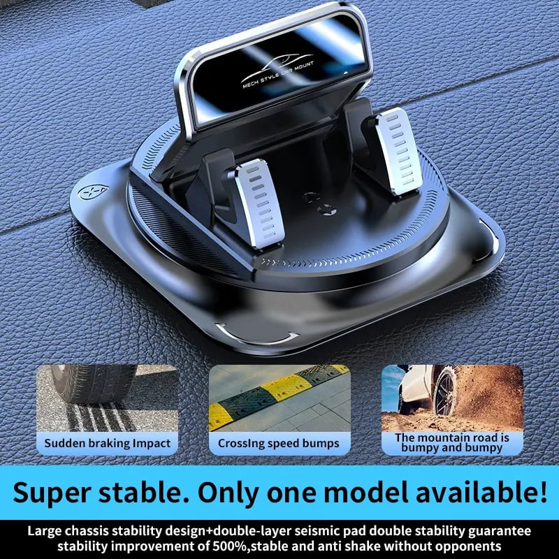 360 Degree Rotation Car phone Holder suitablefor car navigation in-car dashboard