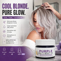🎁 BUY 2 GET 1 FREE 💜 Banish Brassy Tones! Moisturizing Purple Hair Mask