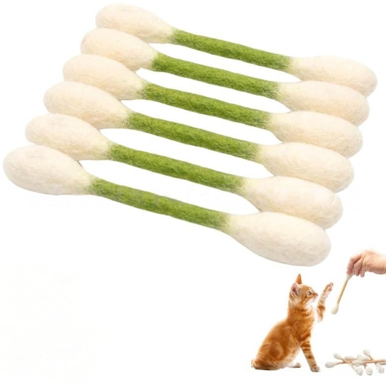 🎁[Buy 1 Get 3 FREE]❤️For happy, healthy, and active indoor cats🐱Swabs Large Size Cat Toys with Catnip