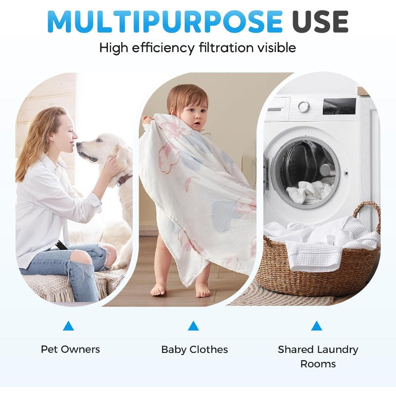 🚀 Say Goodbye to Lint & Pet Hair Forever! Upgrade Your Laundry Game with the 2026 Roller-Tech Lint Catcher