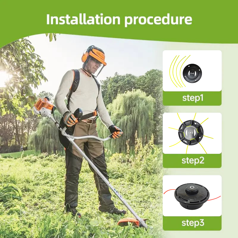 🚫 Stop fighting with weak plastic strings—grab the ultimate indestructible steel brush cutter at 50% OFF before our flash sale ends tonight! ⏳🔥