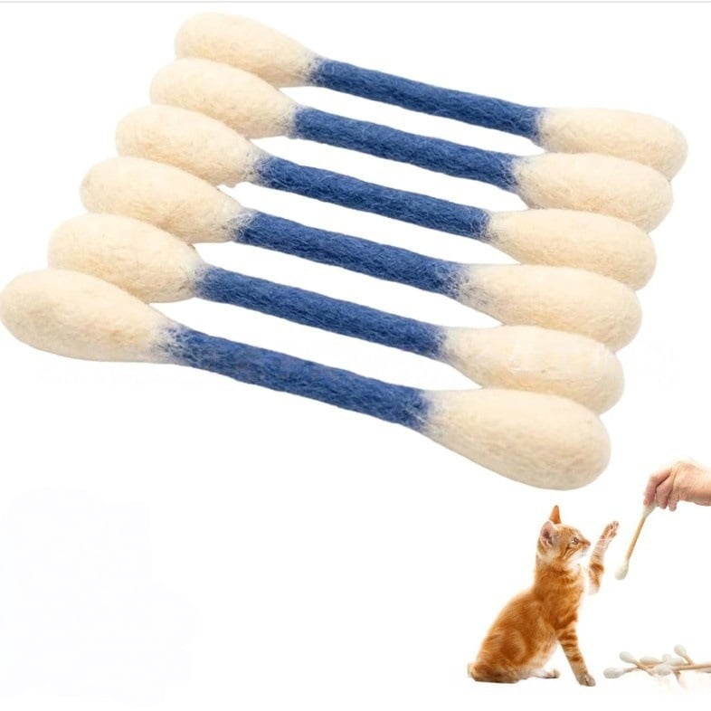 🎁[Buy 1 Get 3 FREE]❤️For happy, healthy, and active indoor cats🐱Swabs Large Size Cat Toys with Catnip