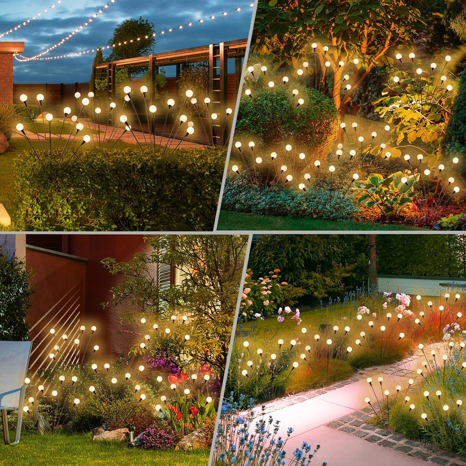 🌟 BUY 2 GET 1 FREE | Magical Dancing Solar Firefly Lights ✨