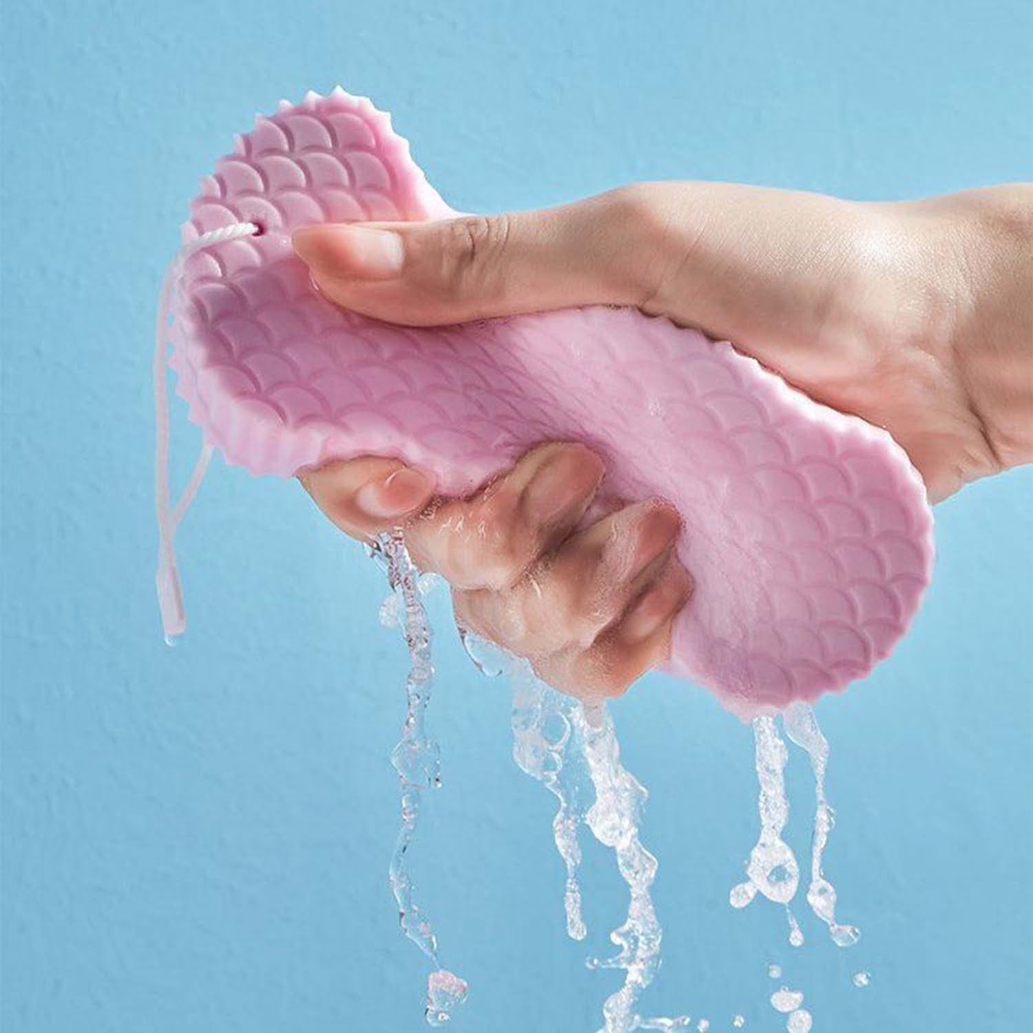 Buy 1 Get 1 FREE 🎁！✨ Say Goodbye to Rough Skin! 3D Painless Exfoliating Sponge 🛁