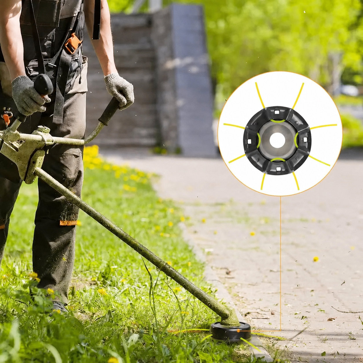 🚫 Stop fighting with weak plastic strings—grab the ultimate indestructible steel brush cutter at 50% OFF before our flash sale ends tonight! ⏳🔥