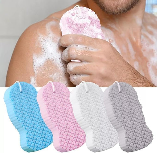 Buy 1 Get 1 FREE 🎁！✨ Say Goodbye to Rough Skin! 3D Painless Exfoliating Sponge 🛁