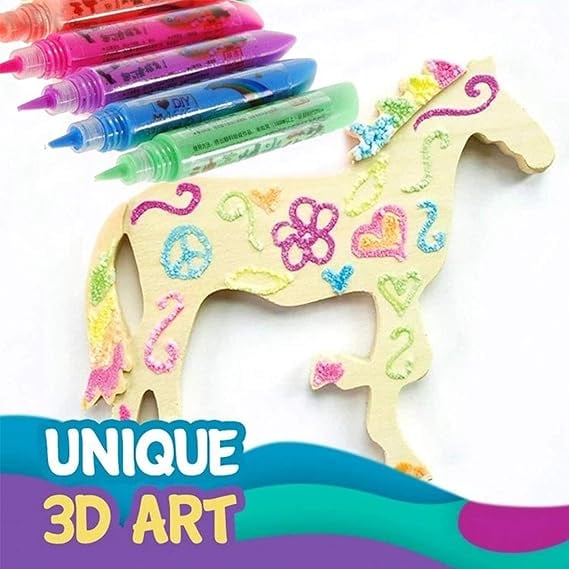 🖍️ Christmas Hot Sale 49% OFF🎁Magic Puffy Bubble Pens, Heat Activated Popcorn Pens DIY 3D Art Marker for Kids Crafts