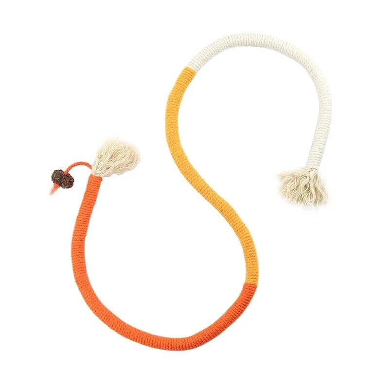 😻Catnip Chew Rope Toy – Natural, Safe Tooth Cleaner for Indoor Cats