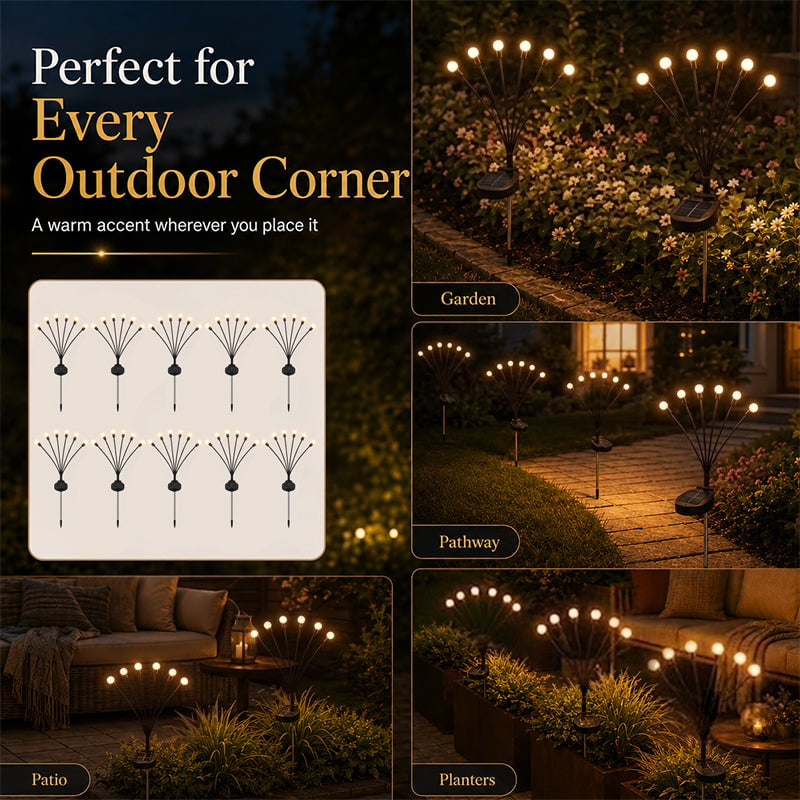🌟 BUY 2 GET 1 FREE | Magical Dancing Solar Firefly Lights ✨