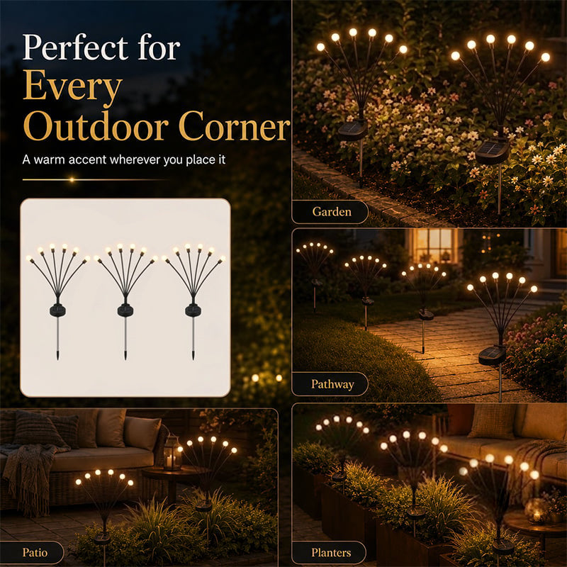🌟 BUY 2 GET 1 FREE | Magical Dancing Solar Firefly Lights ✨