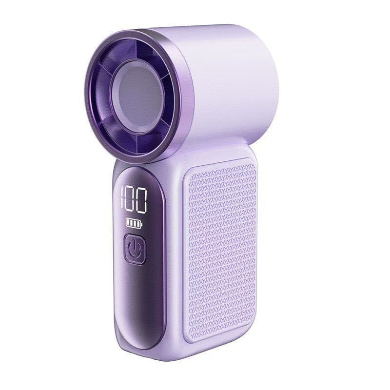 🔥 50% OFF Today! 16900 RPM Turbo Handheld Fan ❄️ Pocket-Sized AC (10-Hr Battery)