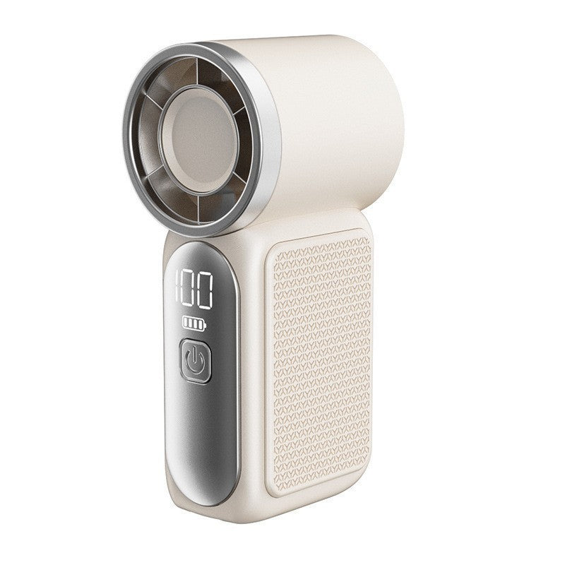 🔥 50% OFF Today! 16900 RPM Turbo Handheld Fan ❄️ Pocket-Sized AC (10-Hr Battery)
