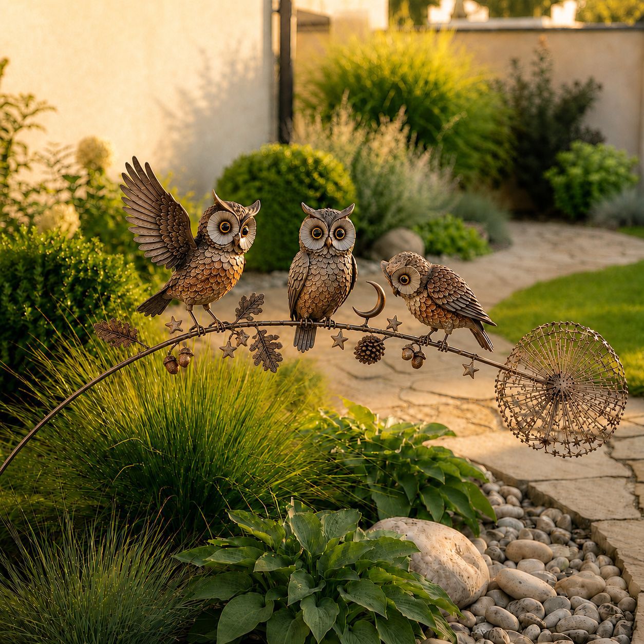 🔥 Last Day 50% OFF 🔥🕊️Robin Memorial Garden Stake – “Loved Ones Are Near”
