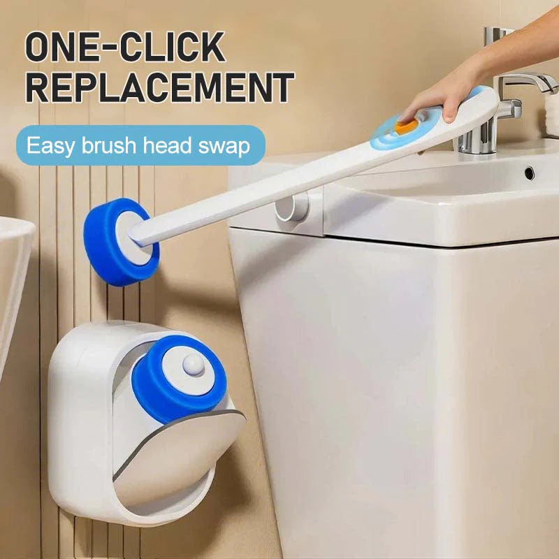 🔥LAST DAY SPECIAL PRICE $29.99!!⚡50K+ SOLD!🚽💦Hands-Free Cleaning Gadget🧽Disposable toilet cleaning tool💦