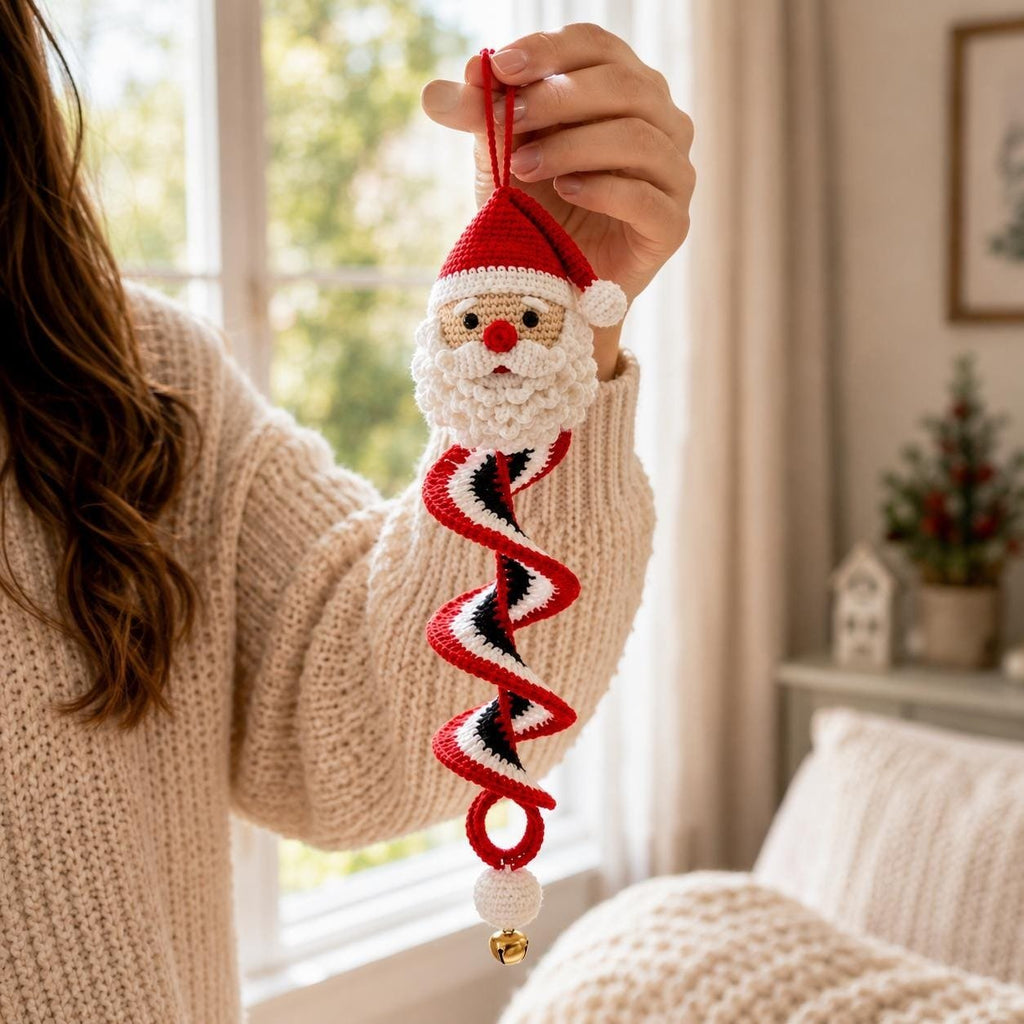 🔥HOT SALE🔥49% OFF - 🎅🌲Crochet Snowman Spiral Oranment DIY Kit