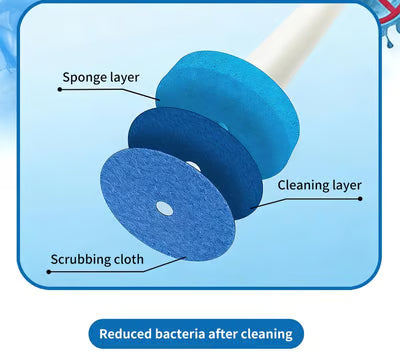 🔥LAST DAY SPECIAL PRICE $29.99!!⚡50K+ SOLD!🚽💦Hands-Free Cleaning Gadget🧽Disposable toilet cleaning tool💦