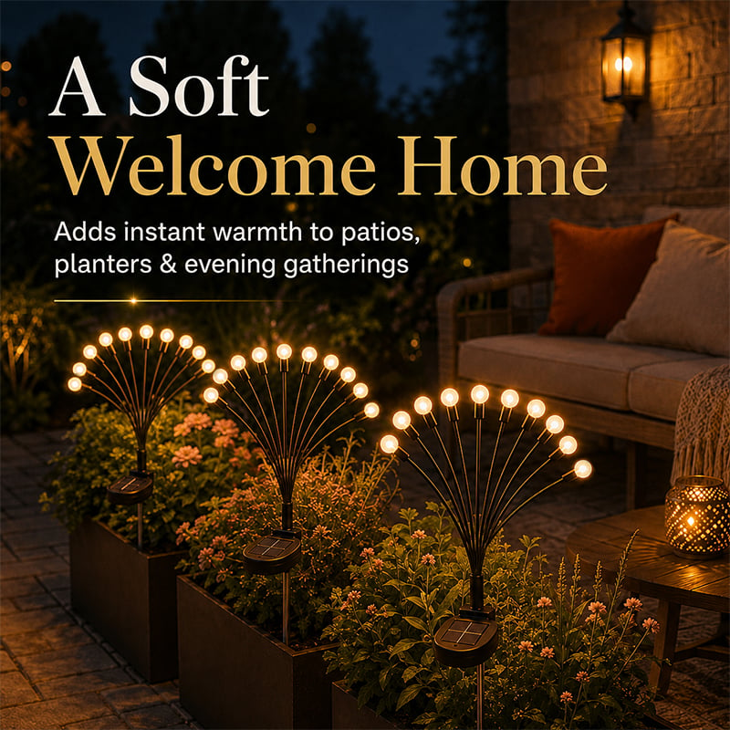 🌟 BUY 2 GET 1 FREE | Magical Dancing Solar Firefly Lights ✨