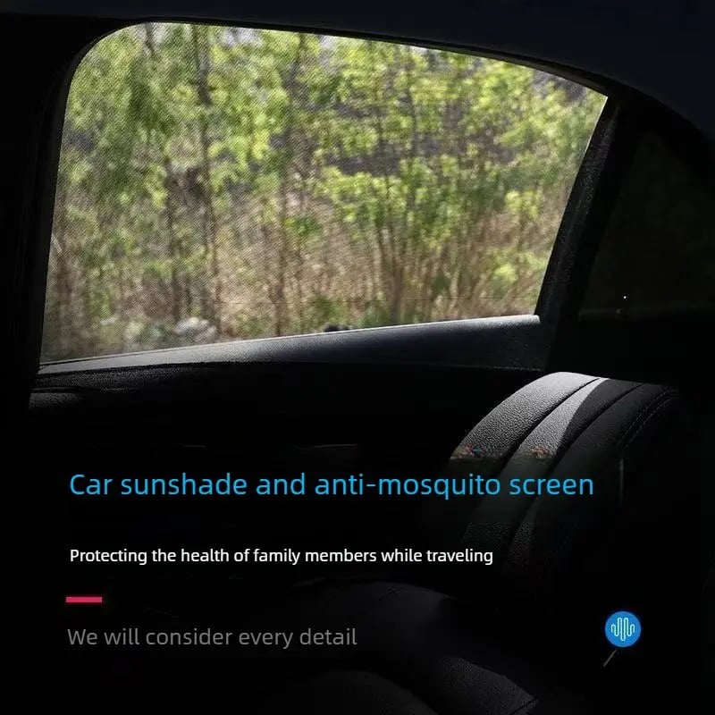 🔥 [Buy 1 Get 1 FREE]!☀️ 2-in-1 Car Sunshade & Anti-Mosquito Mesh | Keep Your Car 37°F Cooler! 🚗💨