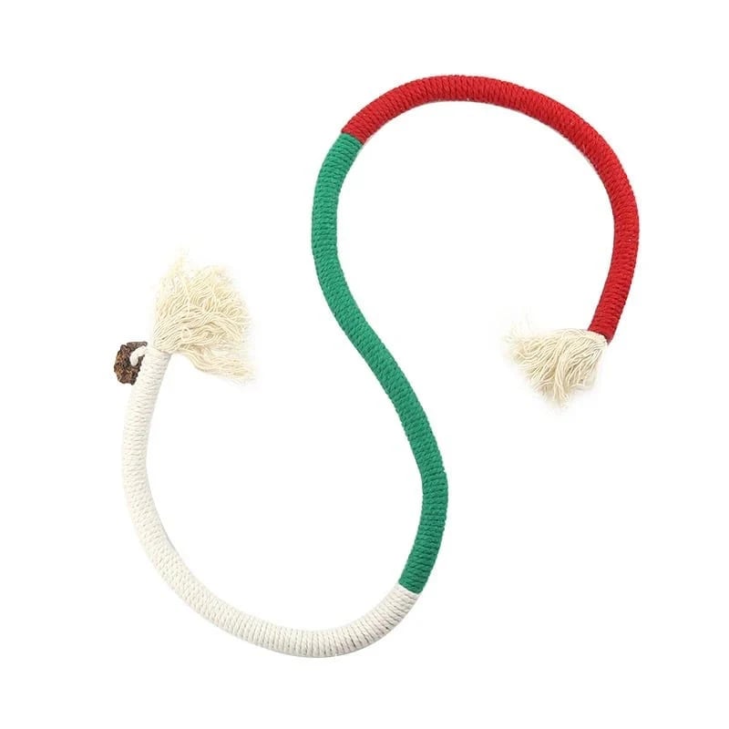 😻Catnip Chew Rope Toy – Natural, Safe Tooth Cleaner for Indoor Cats