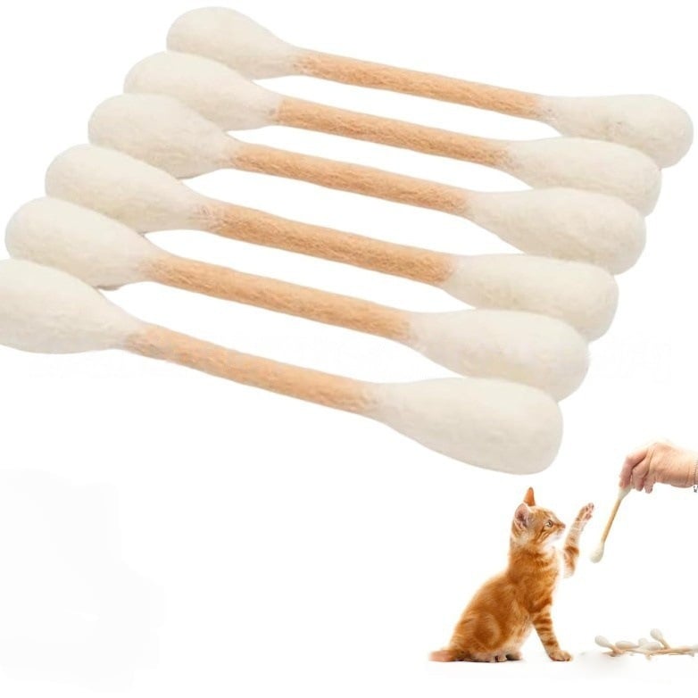 🎁[Buy 1 Get 3 FREE]❤️For happy, healthy, and active indoor cats🐱Swabs Large Size Cat Toys with Catnip
