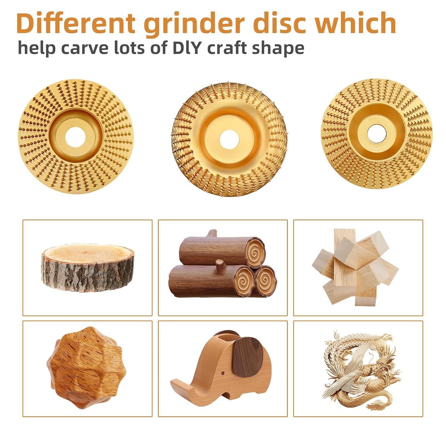 🎁 Buy 1 Get 2 Free 🛠️ 3PCS Wood Carving Disc Set