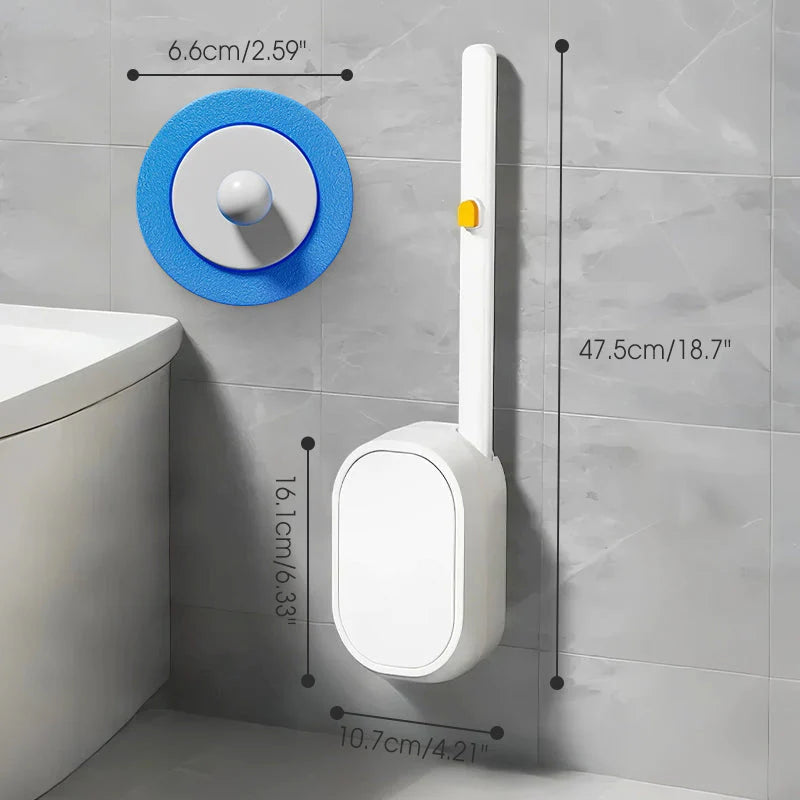 🔥LAST DAY SPECIAL PRICE $29.99!!⚡50K+ SOLD!🚽💦Hands-Free Cleaning Gadget🧽Disposable toilet cleaning tool💦