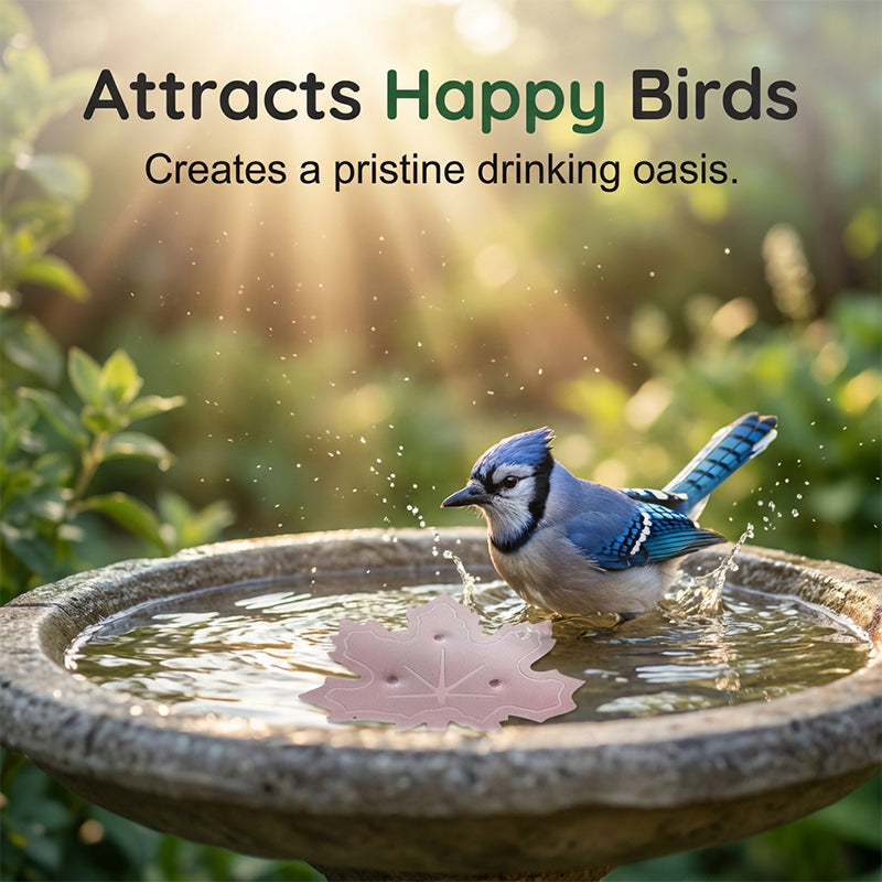 🔥Buy 1 Get 1 FREE!!💧Universal Bird Bath Purifier | Keep Water Crystal Clear & Algae-Free 🕊️