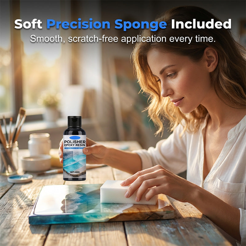 ✨ Buy 1 Get 1 FREE ✨ Premium Epoxy Resin Polish - High Gloss Finish & Scratch Remover