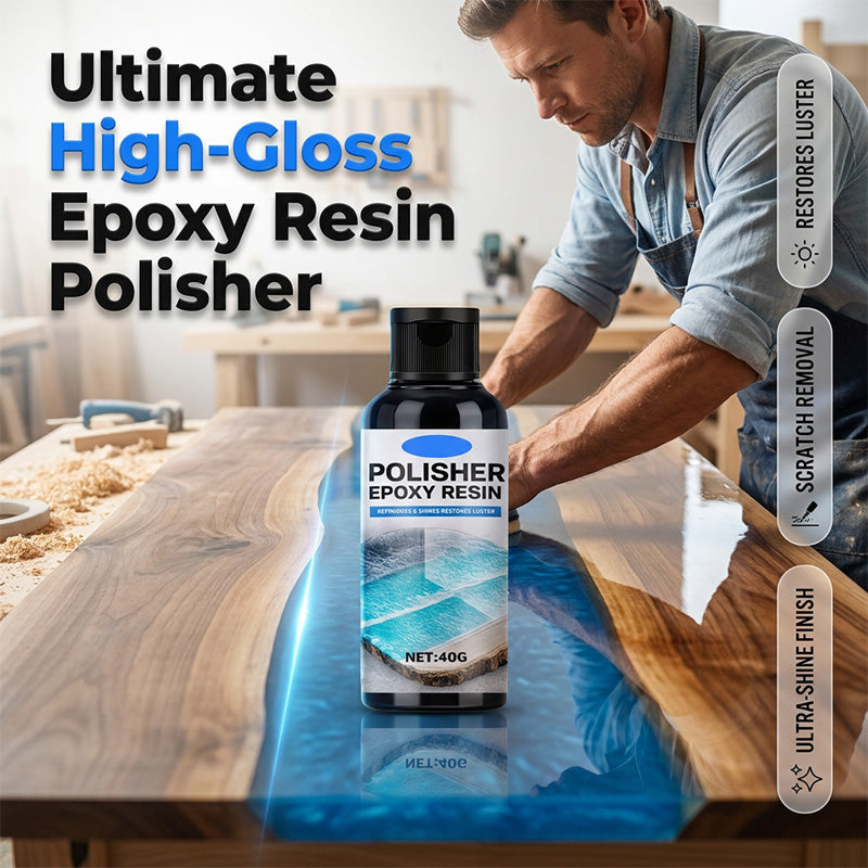 ✨ Buy 1 Get 1 FREE ✨ Premium Epoxy Resin Polish - High Gloss Finish & Scratch Remover