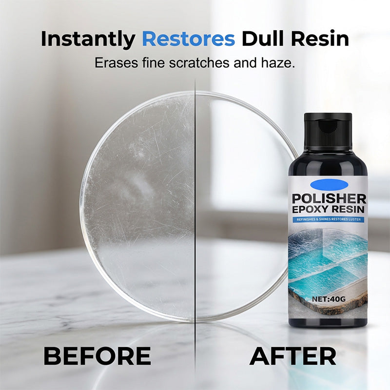 ✨ Buy 1 Get 1 FREE ✨ Premium Epoxy Resin Polish - High Gloss Finish & Scratch Remover