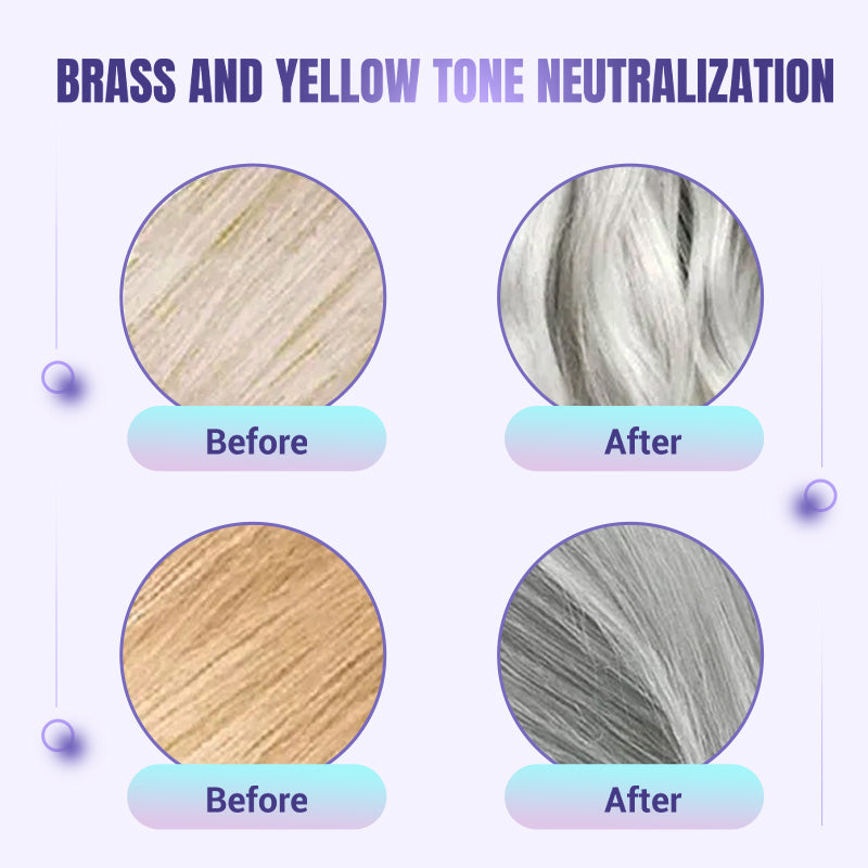 🎁 BUY 2 GET 1 FREE 💜 Banish Brassy Tones! Moisturizing Purple Hair Mask
