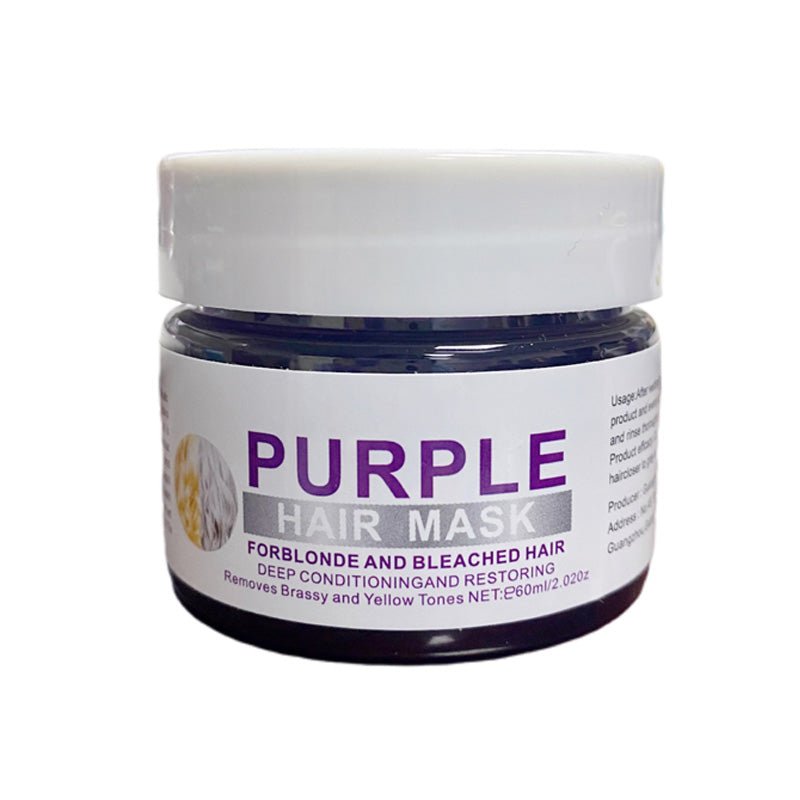 🎁 BUY 2 GET 1 FREE 💜 Banish Brassy Tones! Moisturizing Purple Hair Mask