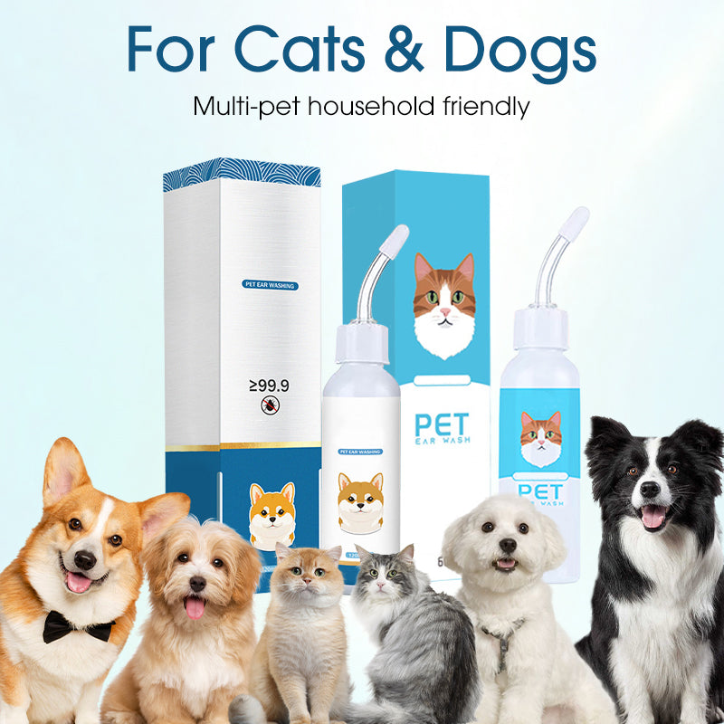 🔥 [Buy 2 Get 1 Free] Vet-Recommended Instant Relief Pet Anti-Itch Ear Cleaner 🐶🐱