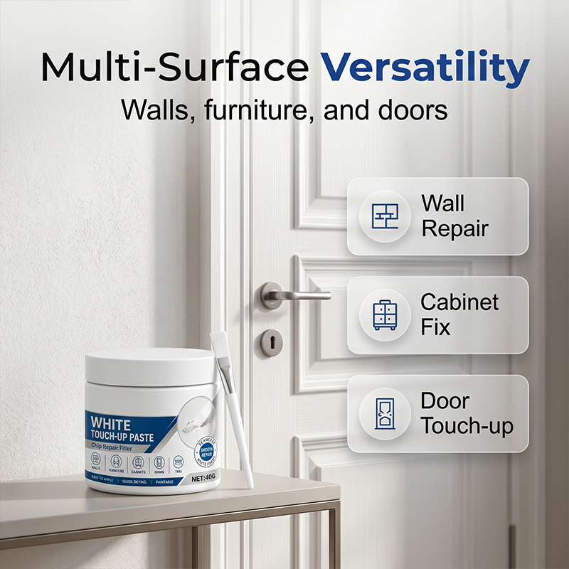 🎁 BUY 2 GET 1 FREE Today! | Magic White Furniture Touch-Up Paste (Built-in Brush)
