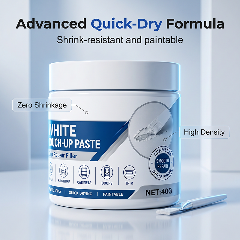 🎁 BUY 2 GET 1 FREE Today! | Magic White Furniture Touch-Up Paste (Built-in Brush)